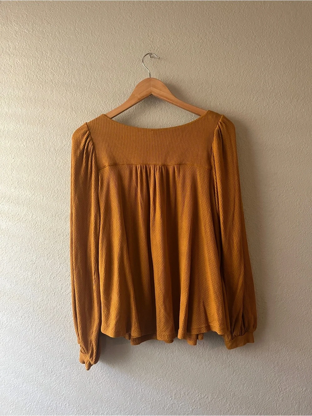 Free People soft mustard
